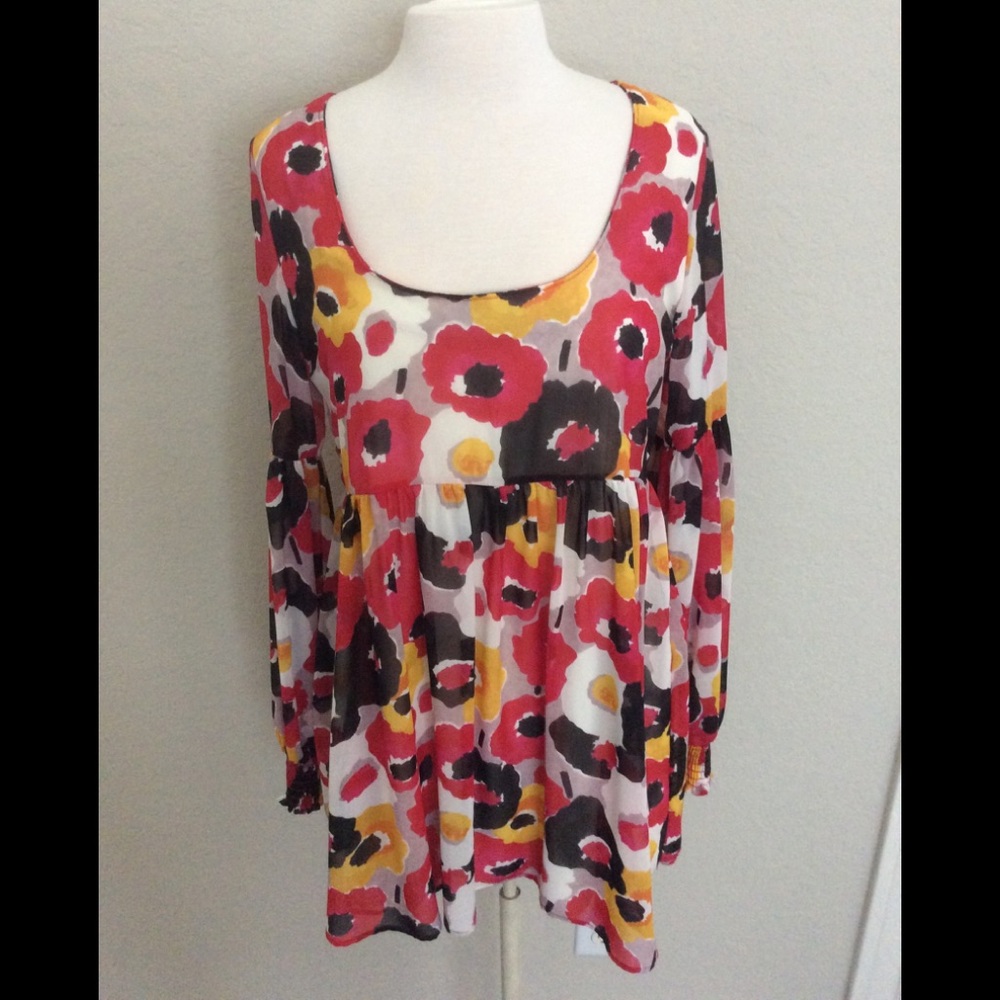NWT Women’s Basically Me Boho Dress Floral M/L